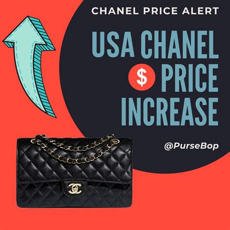 chanel raised prices.